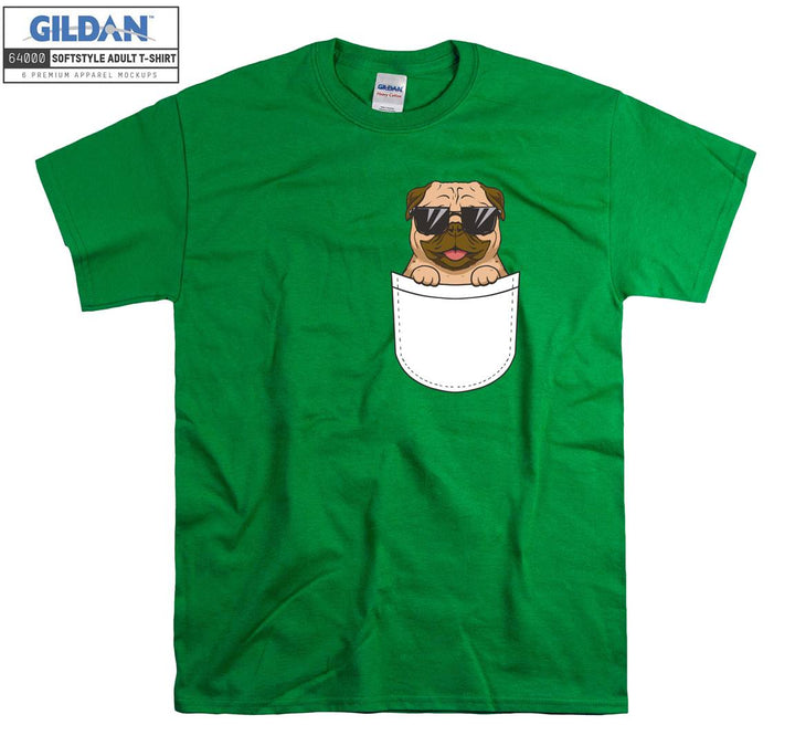 Cool funny cute dog figure T-shirt