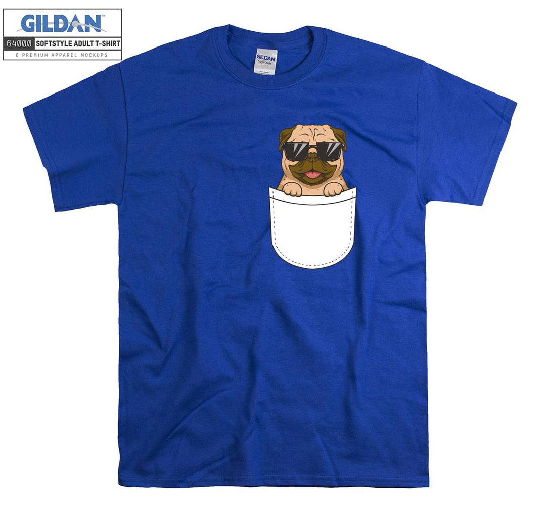 Cool funny cute dog figure T-shirt