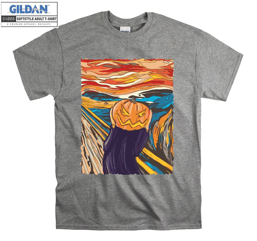 scream edvard munch poster T-shirt