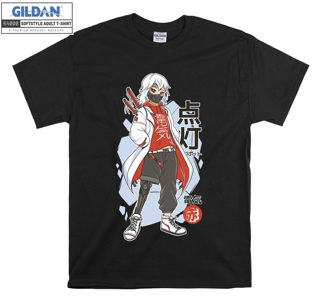 Techwear Anime character T-shirt