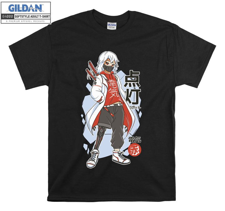 Techwear Anime character T-shirt