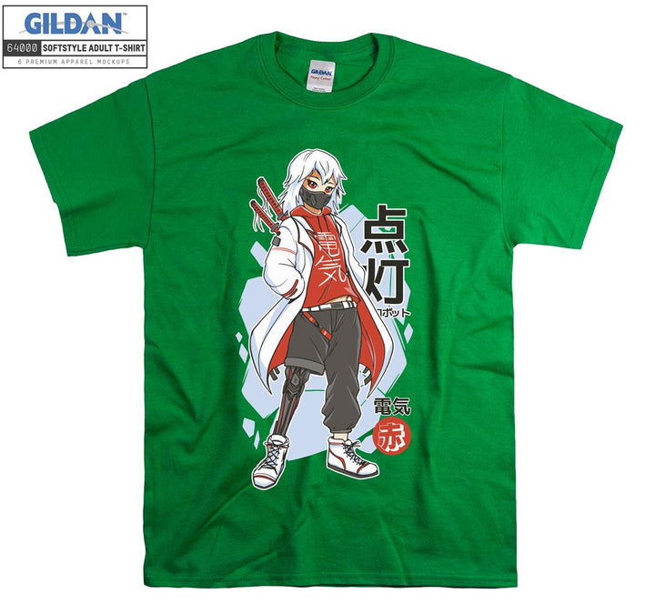 Techwear Anime character T-shirt