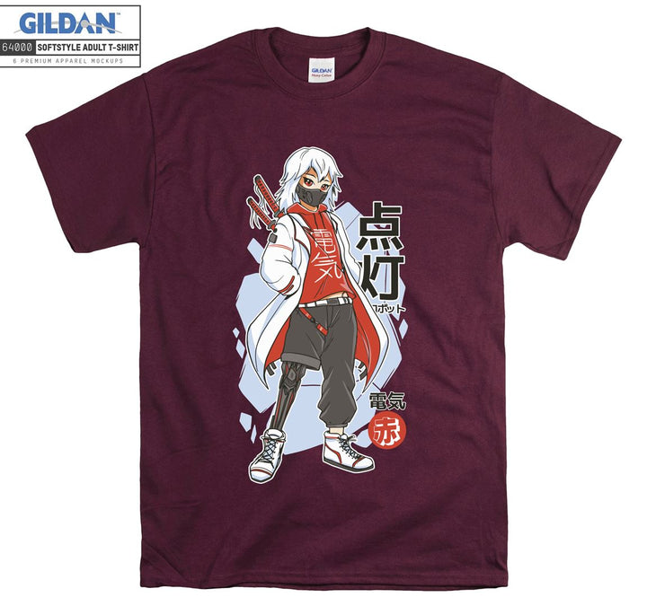 Techwear Anime character T-shirt