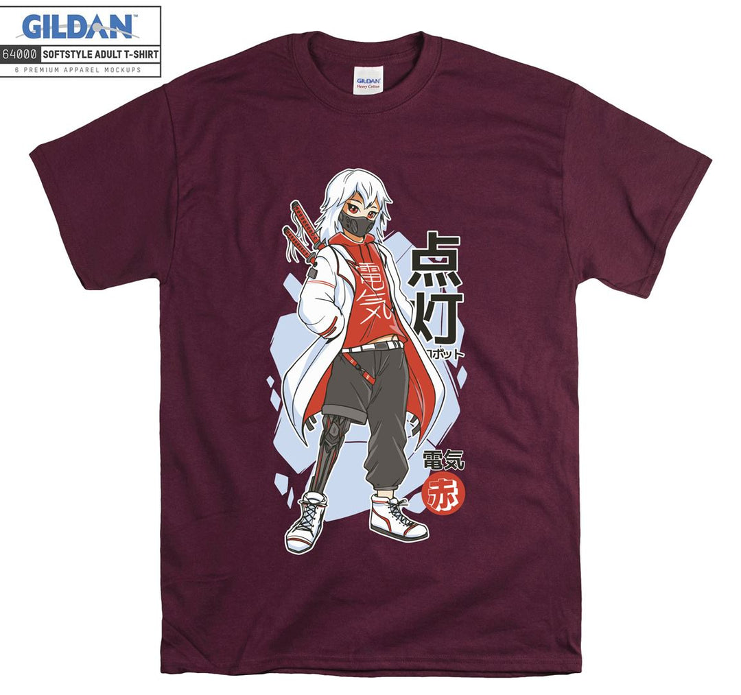 Techwear Anime character T-shirt