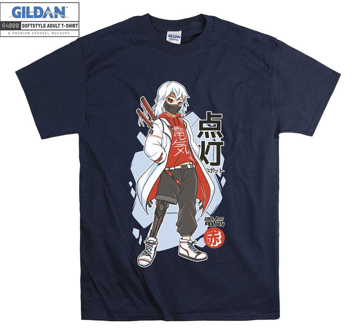 Techwear Anime character T-shirt