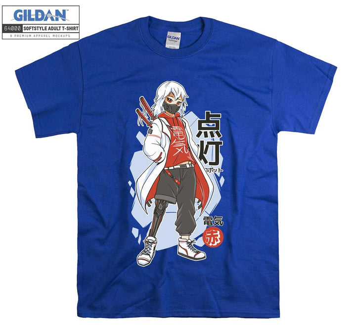 Techwear Anime character T-shirt