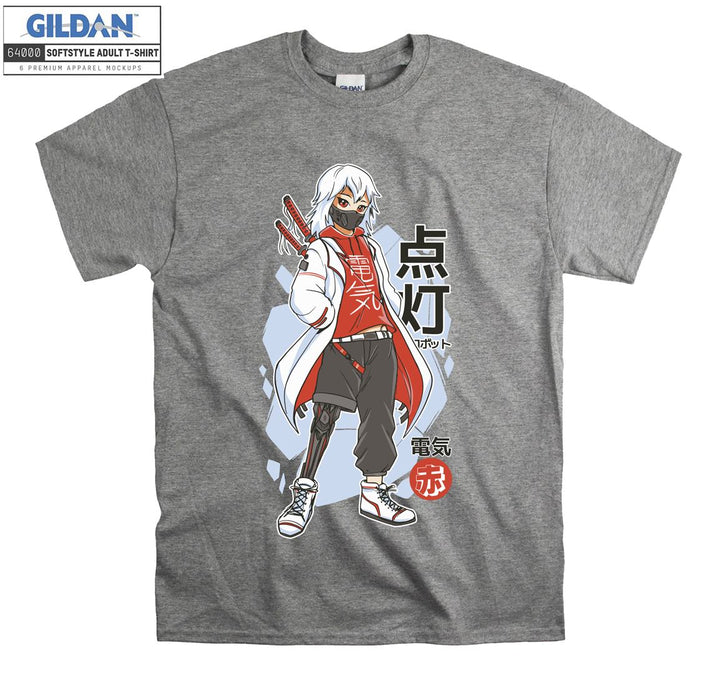 Techwear Anime character T-shirt