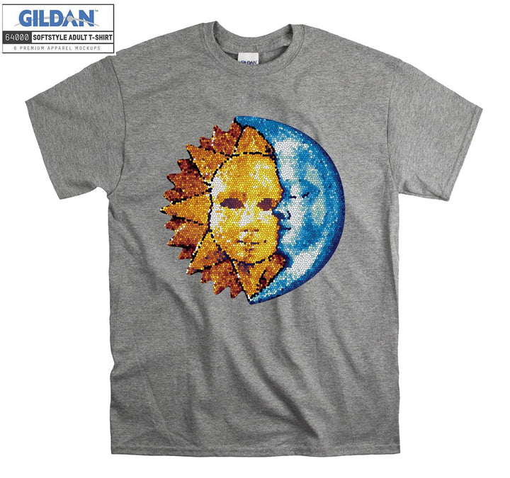 Sun And Moon Figure T-shirt