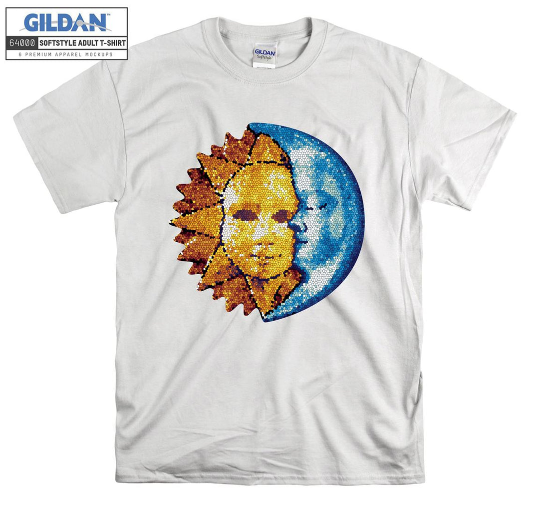 Sun And Moon Figure T-shirt