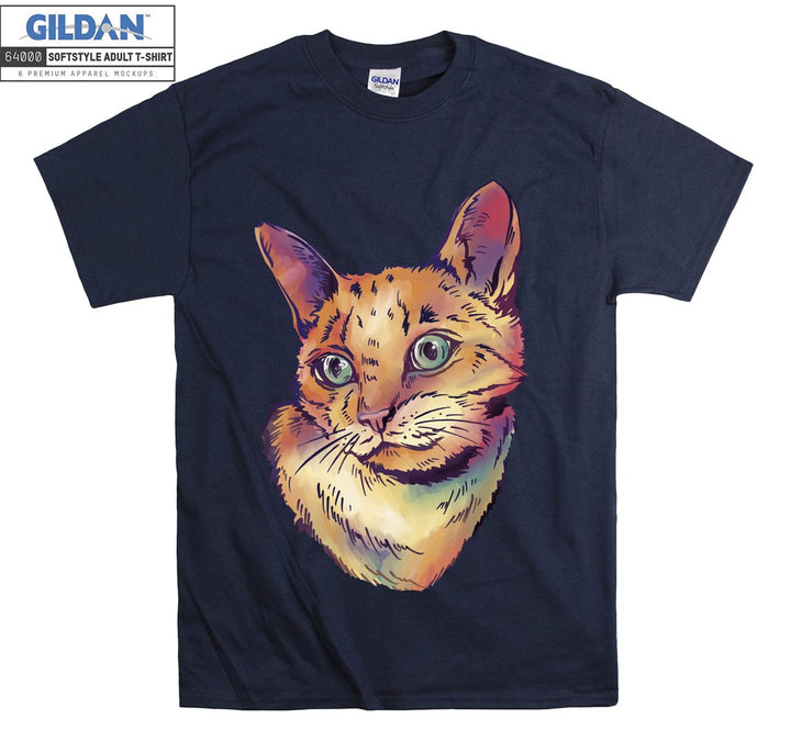 Cat Face Painting T-shirt