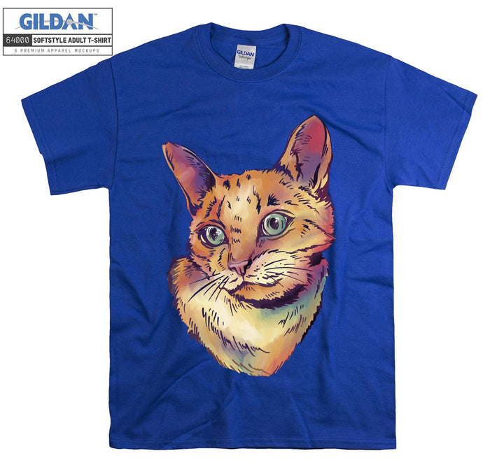 Cat Face Painting T-shirt