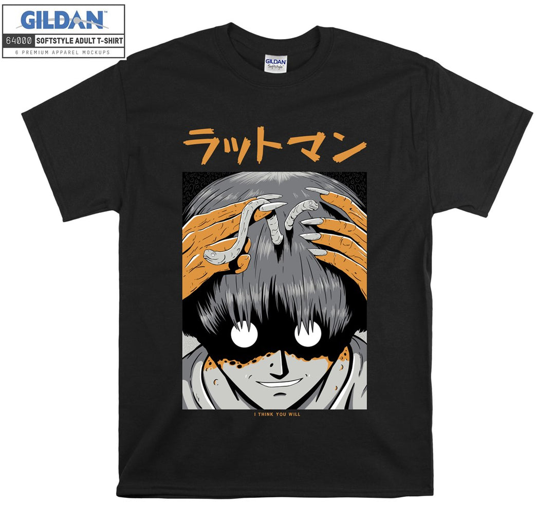Comic Manga Monster  T-shirt