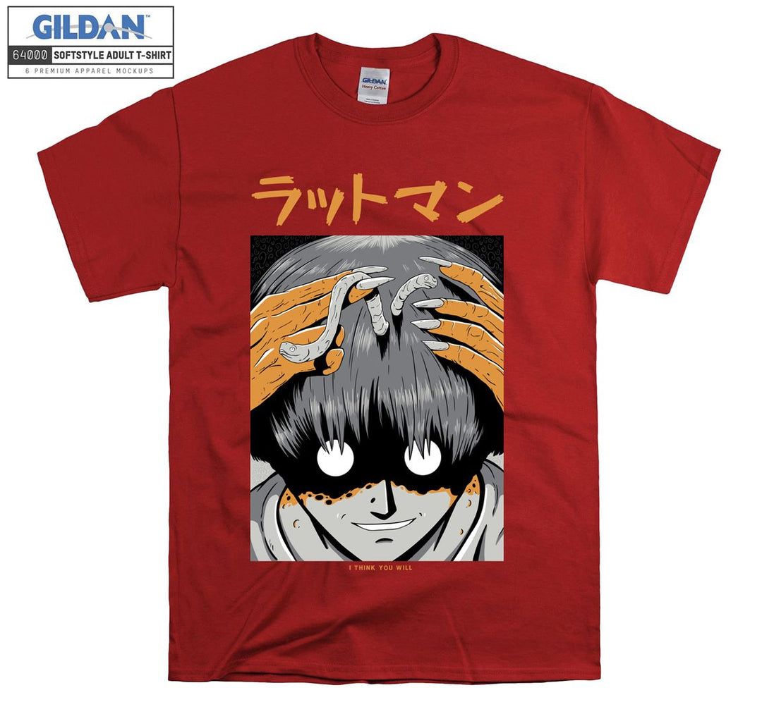 Comic Manga Monster  T-shirt