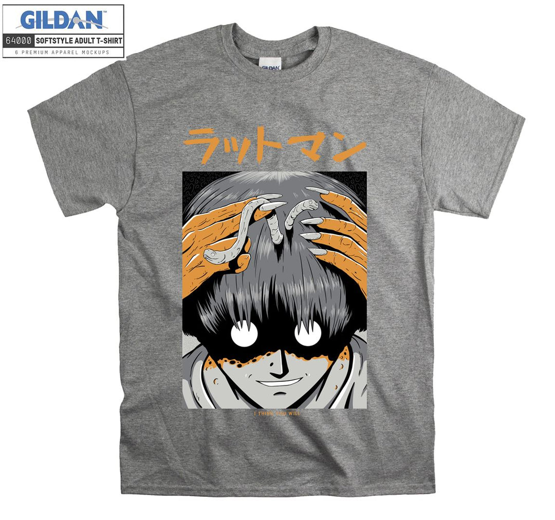 Comic Manga Monster  T-shirt