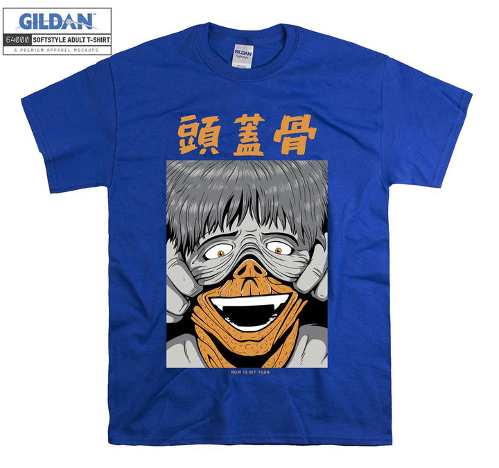 Terrible Anime Character Face T-shirt