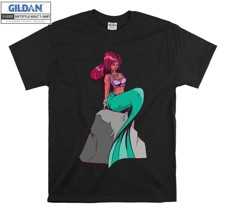 Dark Skinned Mermaid Figure T-shirt