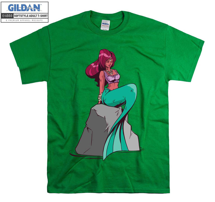 Dark Skinned Mermaid Figure T-shirt