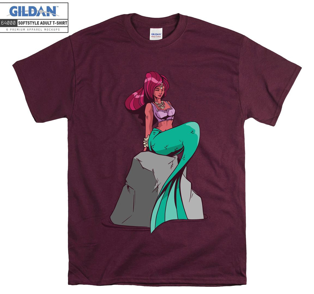 Dark Skinned Mermaid Figure T-shirt