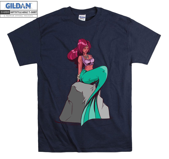 Dark Skinned Mermaid Figure T-shirt