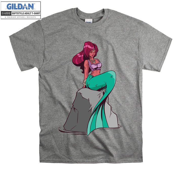 Dark Skinned Mermaid Figure T-shirt