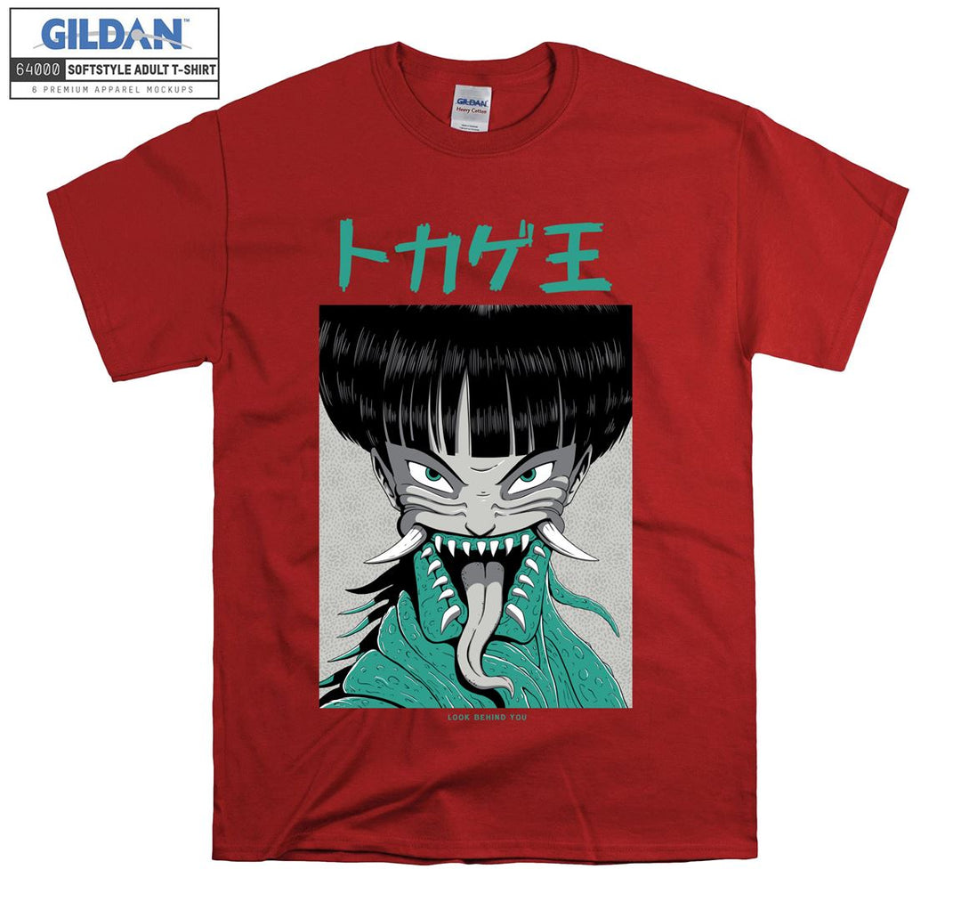 Japanese Anime Monster Poster T-shirt