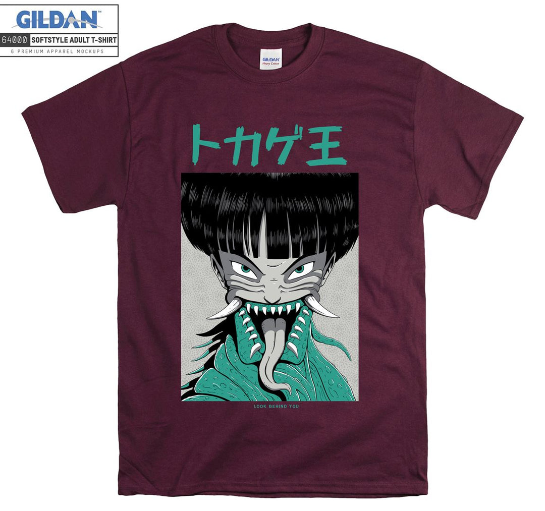 Japanese Anime Monster Poster T-shirt