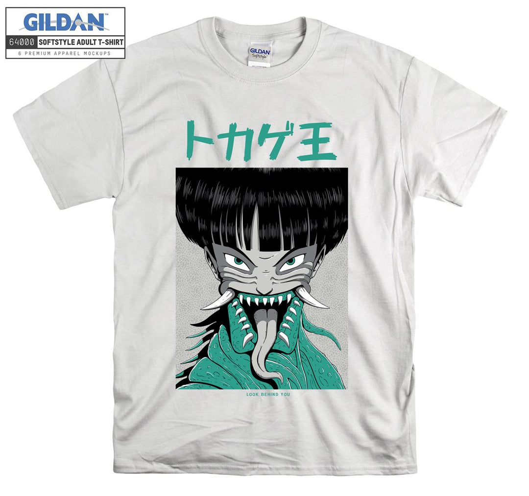 Japanese Anime Monster Poster T-shirt