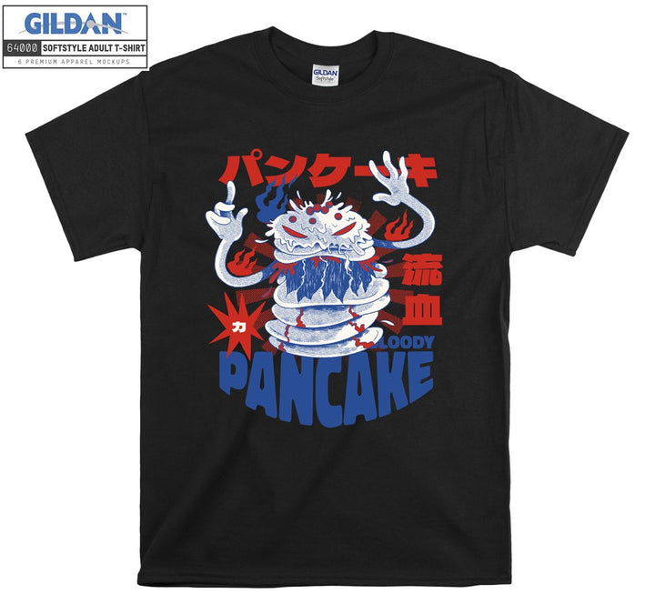 Anime Pancake Bloody T-shirt