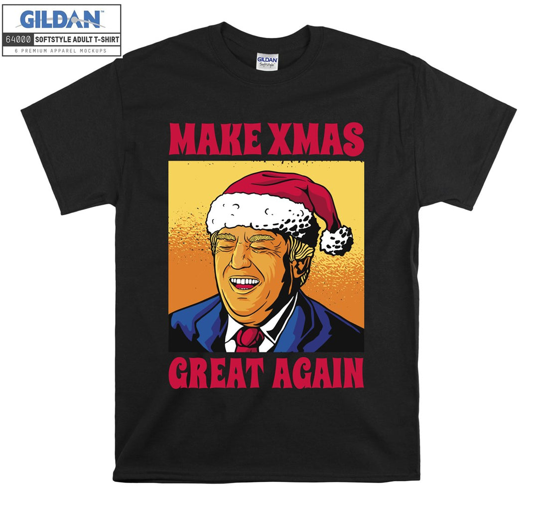 funny trump make xmas great again T-shirt