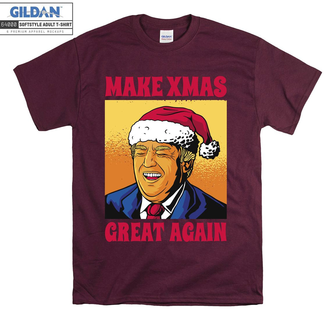 funny trump make xmas great again T-shirt