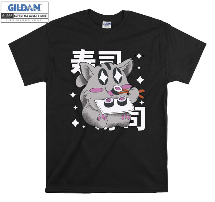 Shushi Cat Figure T-shirt