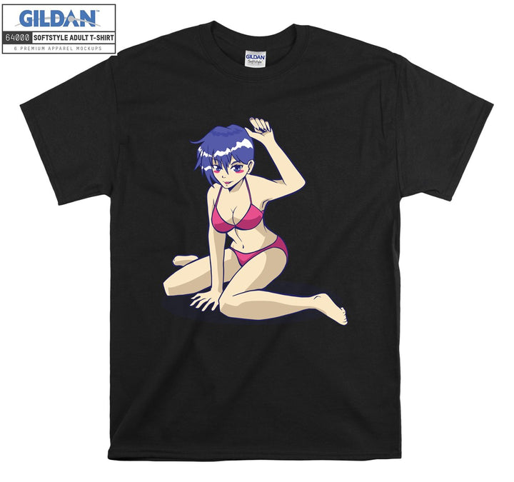 Sexy Anime Bikini Girl T-shirt