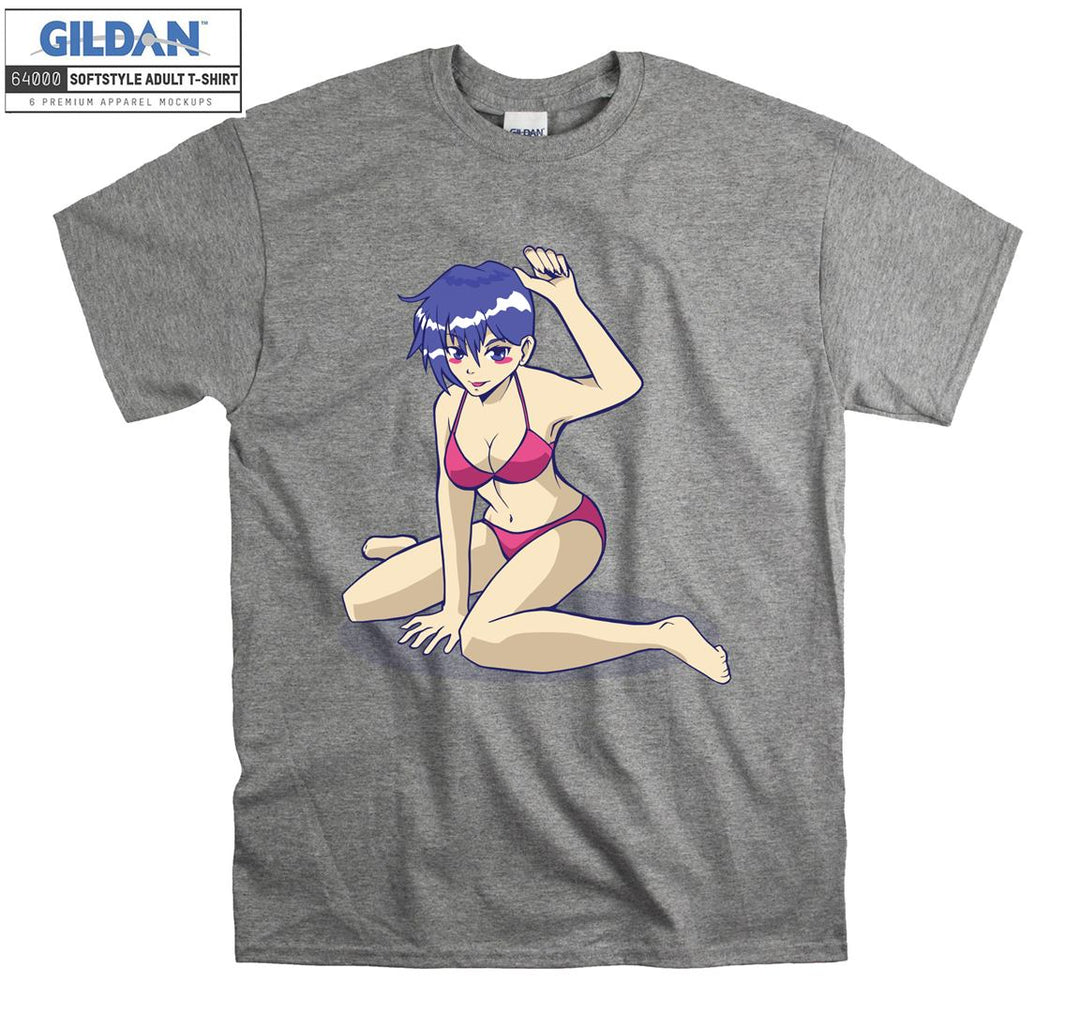 Sexy Anime Bikini Girl T-shirt