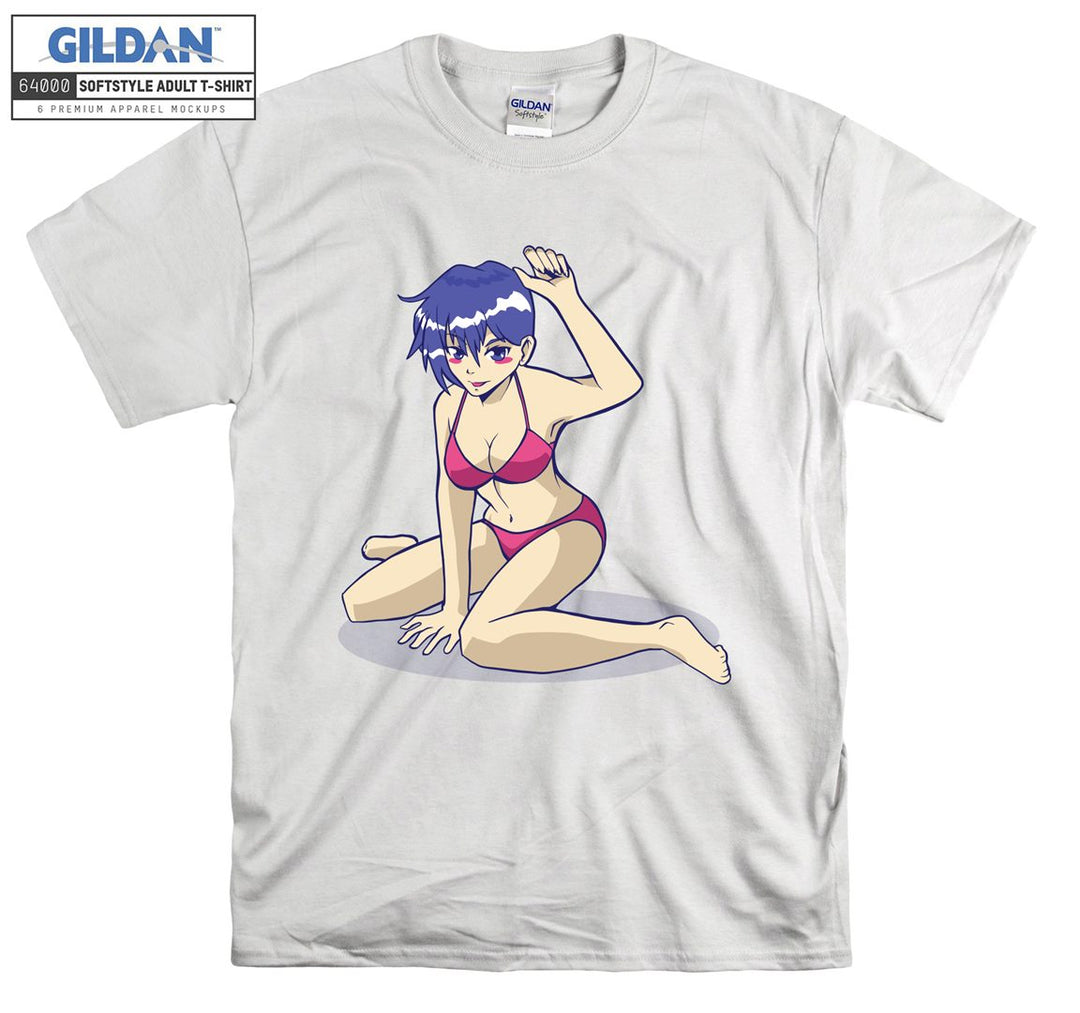 Sexy Anime Bikini Girl T-shirt