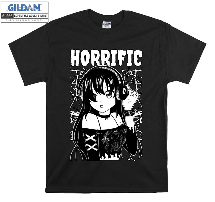 Famous Anime Character Horrific  T-shirt