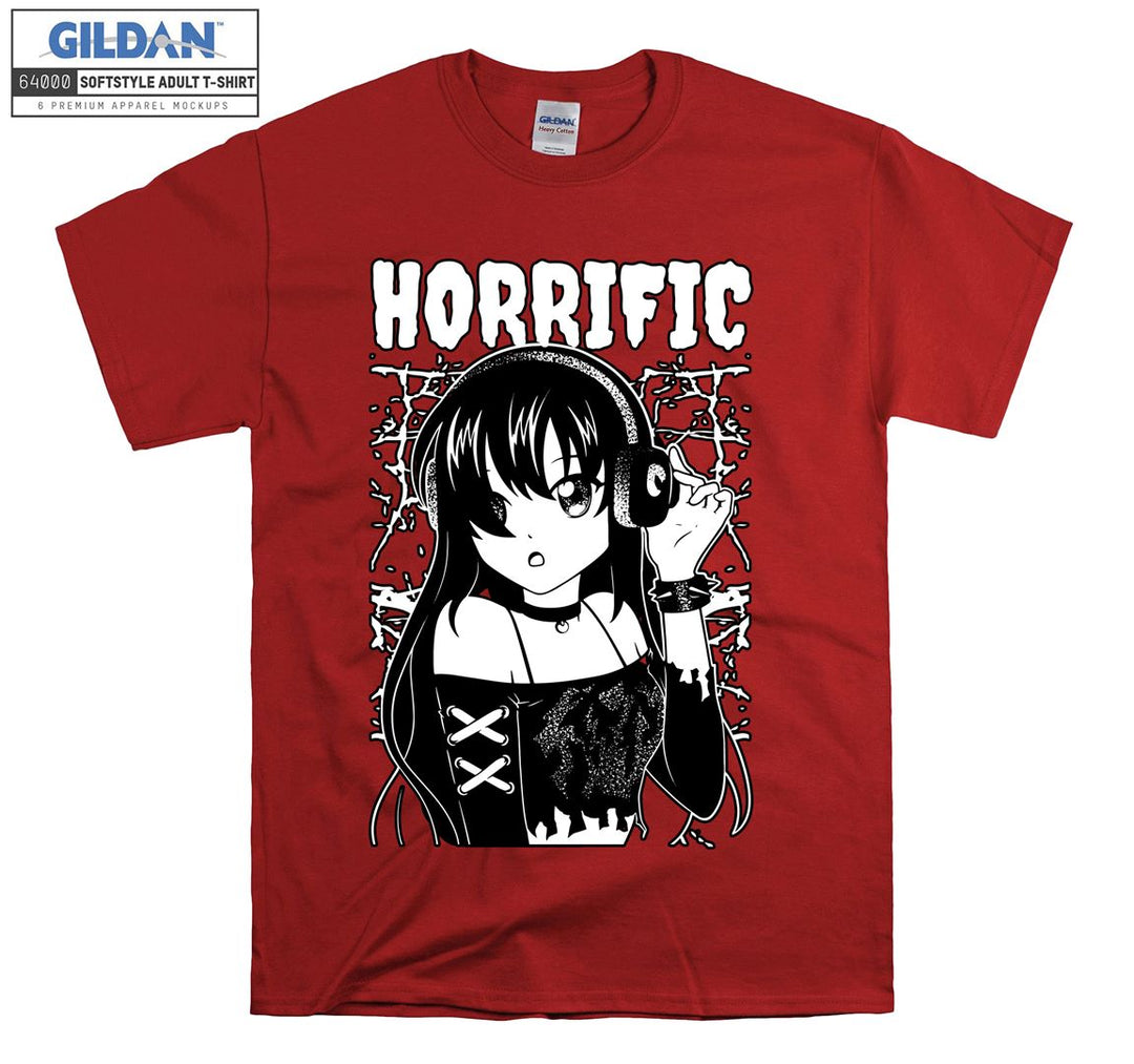 Famous Anime Character Horrific  T-shirt