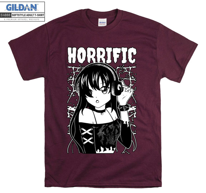 Famous Anime Character Horrific  T-shirt