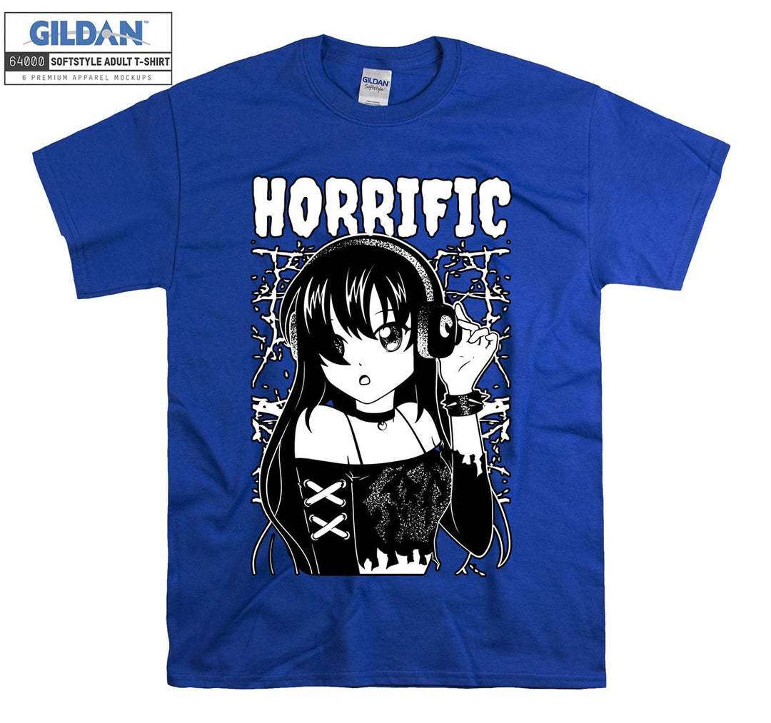 Famous Anime Character Horrific  T-shirt