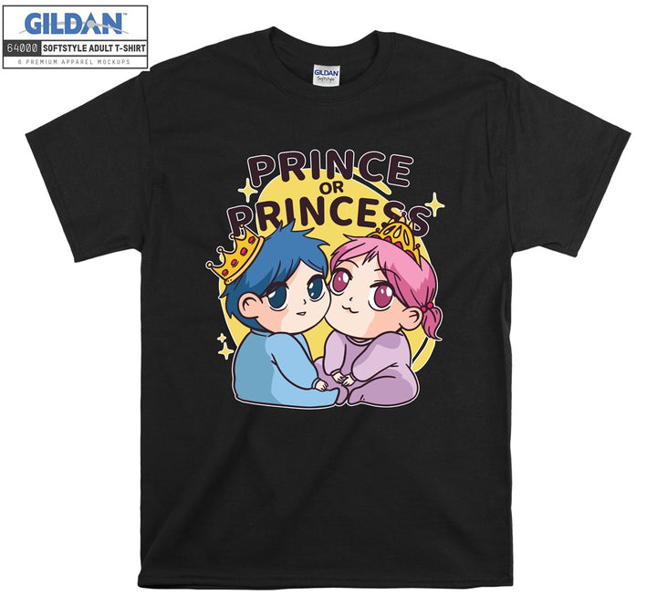 Anime Prince or Princess Figure T-shirt