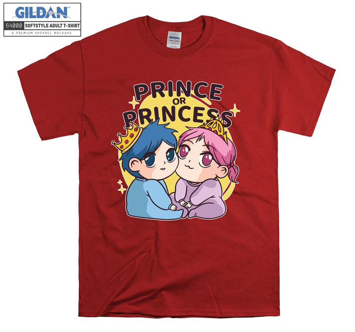 Anime Prince or Princess Figure T-shirt