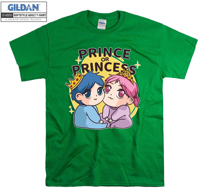 Anime Prince or Princess Figure T-shirt