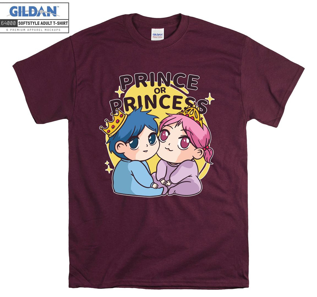 Anime Prince or Princess Figure T-shirt