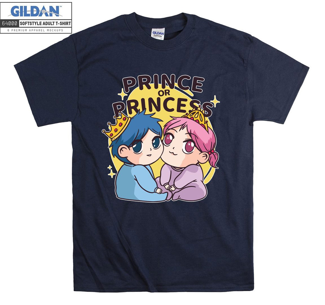 Anime Prince or Princess Figure T-shirt