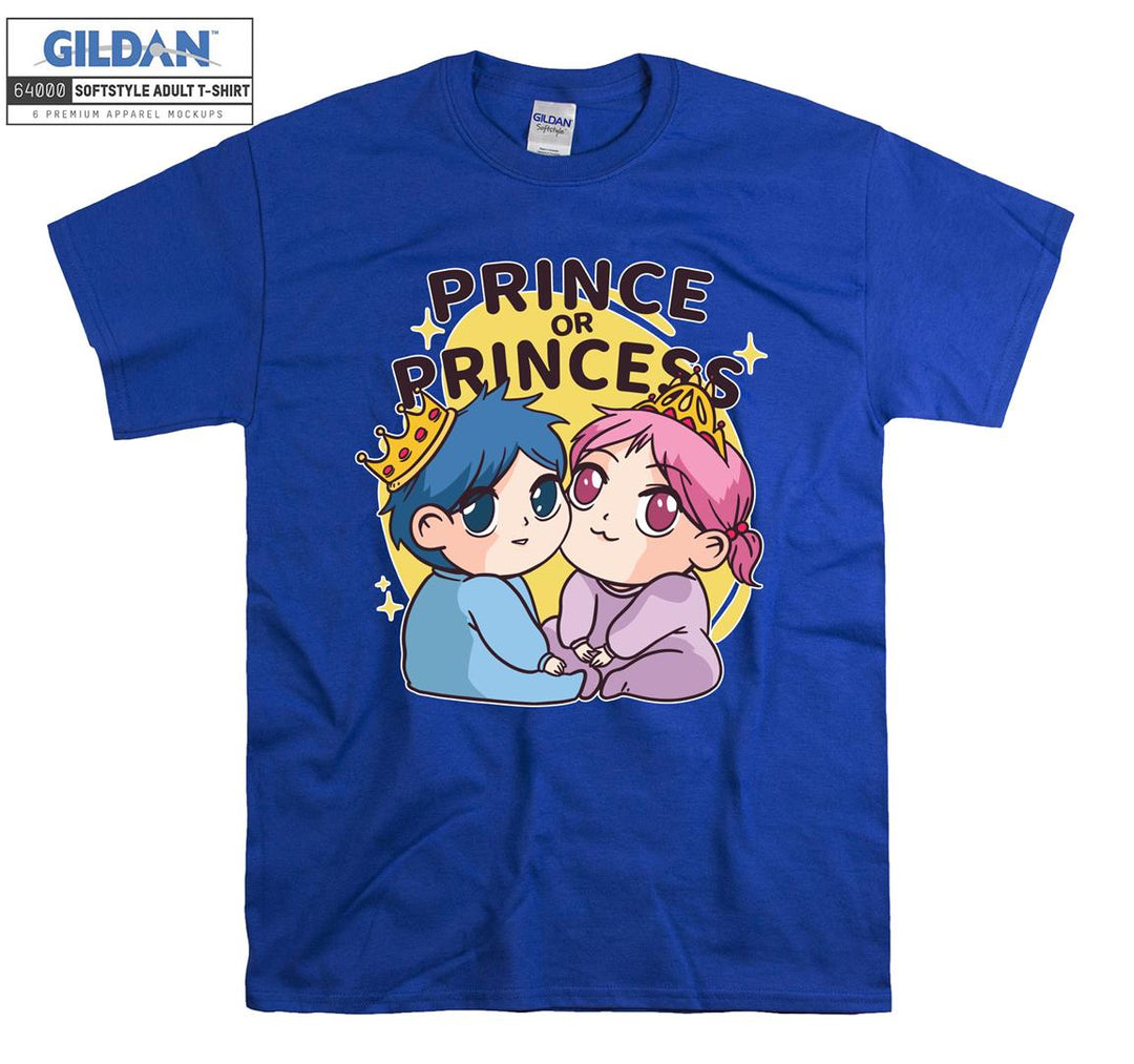 Anime Prince or Princess Figure T-shirt