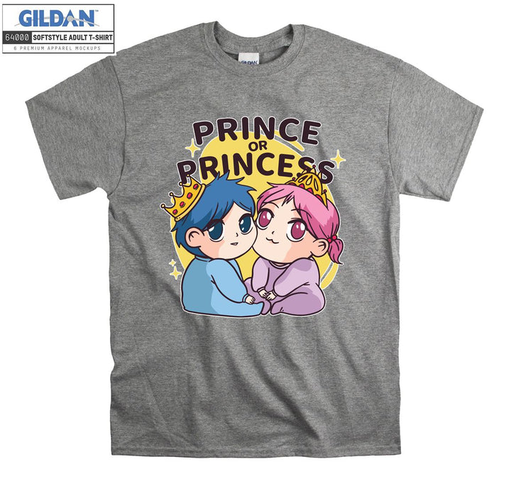 Anime Prince or Princess Figure T-shirt