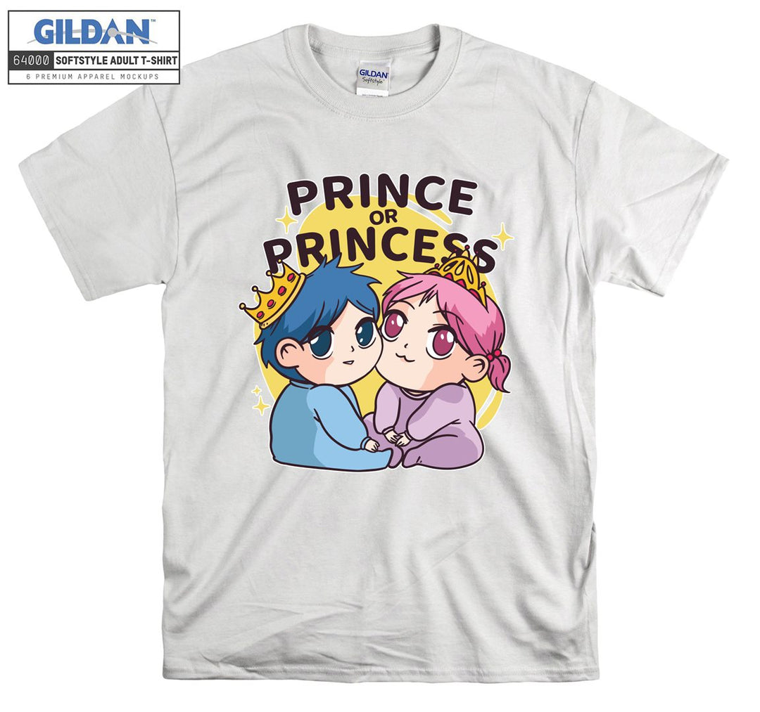 Anime Prince or Princess Figure T-shirt