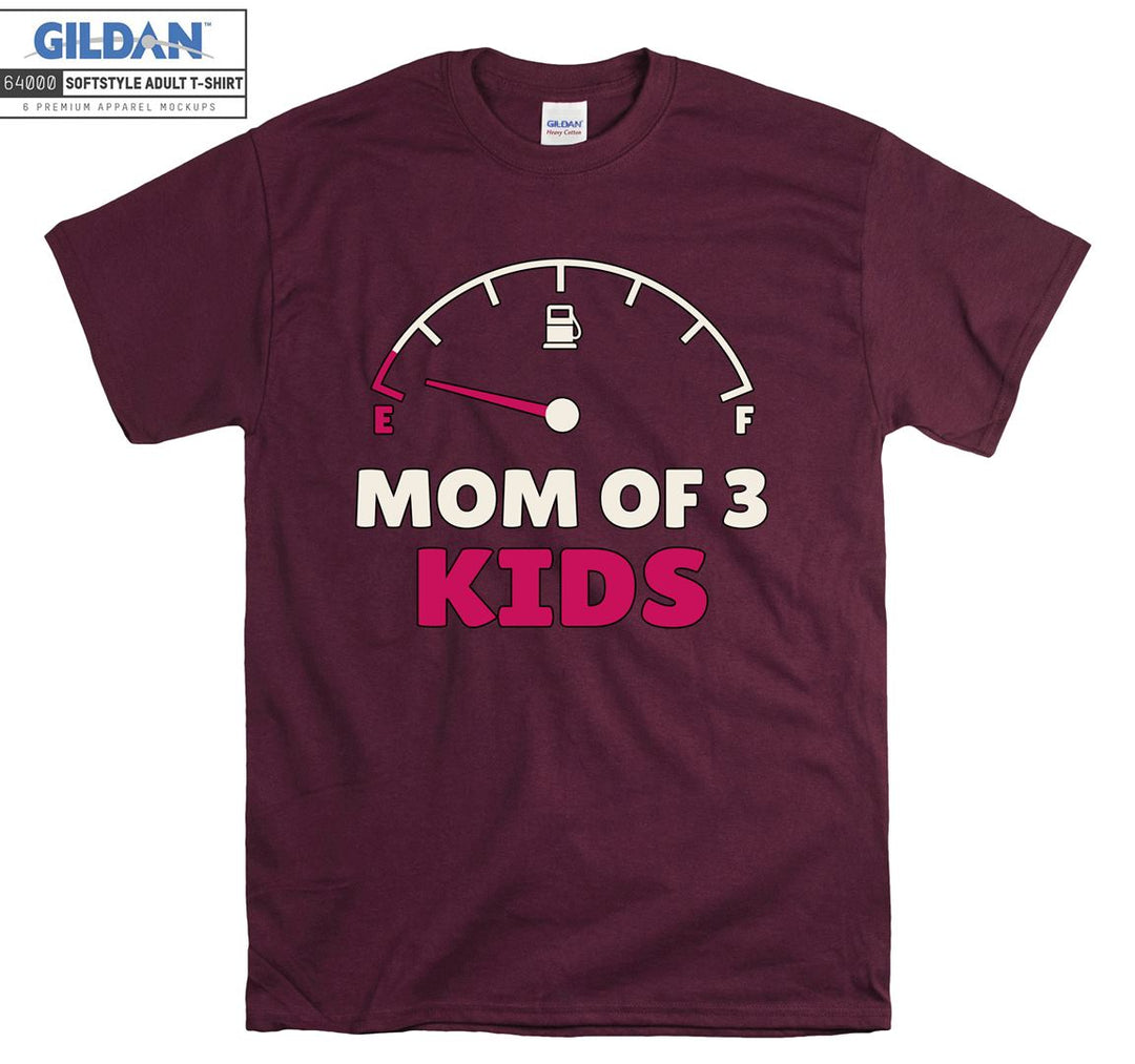 Mom of 3 kids T-shirt