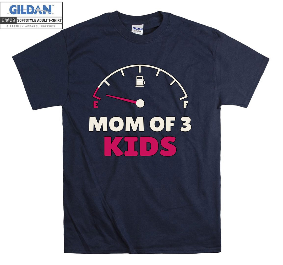 Mom of 3 kids T-shirt