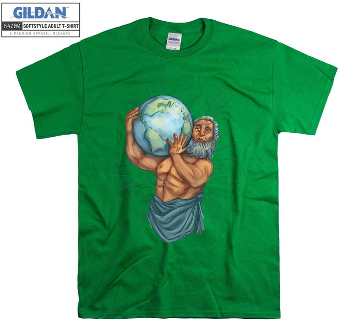 Famous Character Atlas T-shirt