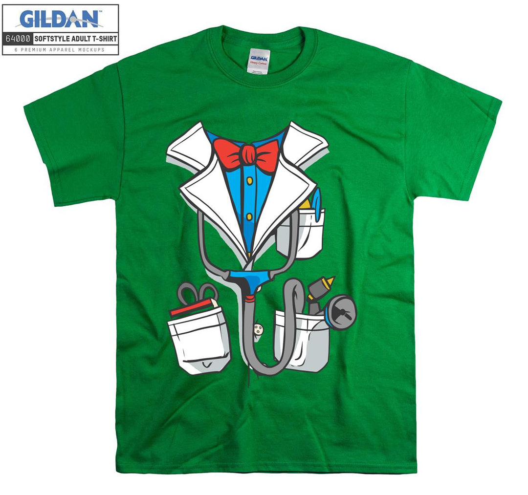 Old medicina costume funny figure T-shirt